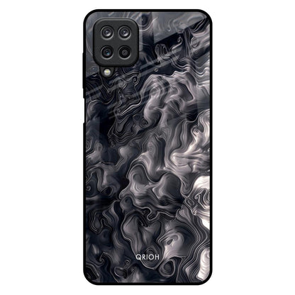 Cryptic Smoke Samsung Galaxy M12 Glass Back Cover Online
