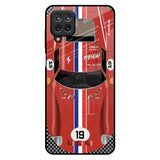 Racing Vintage Samsung Galaxy M12 Glass Back Cover Online