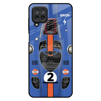 Car Adiction Samsung Galaxy M12 Glass Back Cover Online