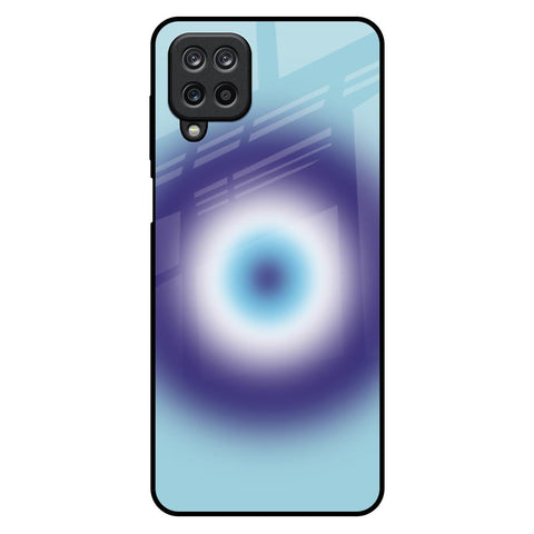 EvilEye Art Samsung Galaxy M12 Glass Back Cover Online