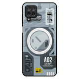 Modern Technology Samsung Galaxy M12 Glass Back Cover Online