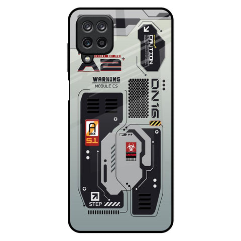 Techno Vibes Samsung Galaxy M12 Glass Back Cover Online
