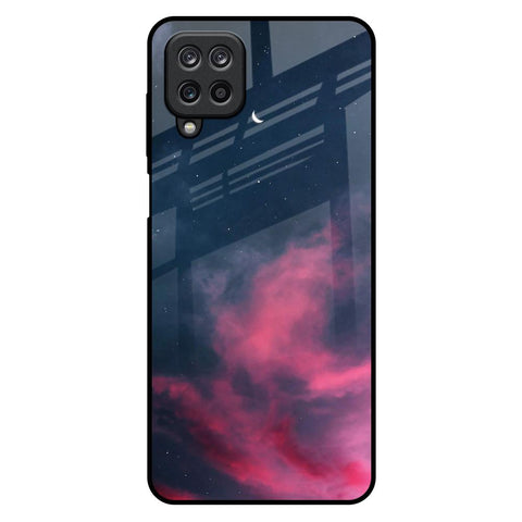 Moon Night Samsung Galaxy M12 Glass Back Cover Online