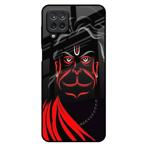 Lord Hanuman Samsung Galaxy M12 Glass Back Cover Online
