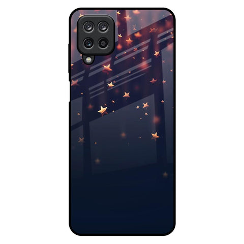 Falling Stars Samsung Galaxy M12 Glass Back Cover Online