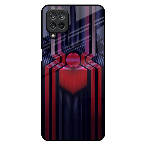 Super Art Logo Samsung Galaxy M12 Glass Back Cover Online