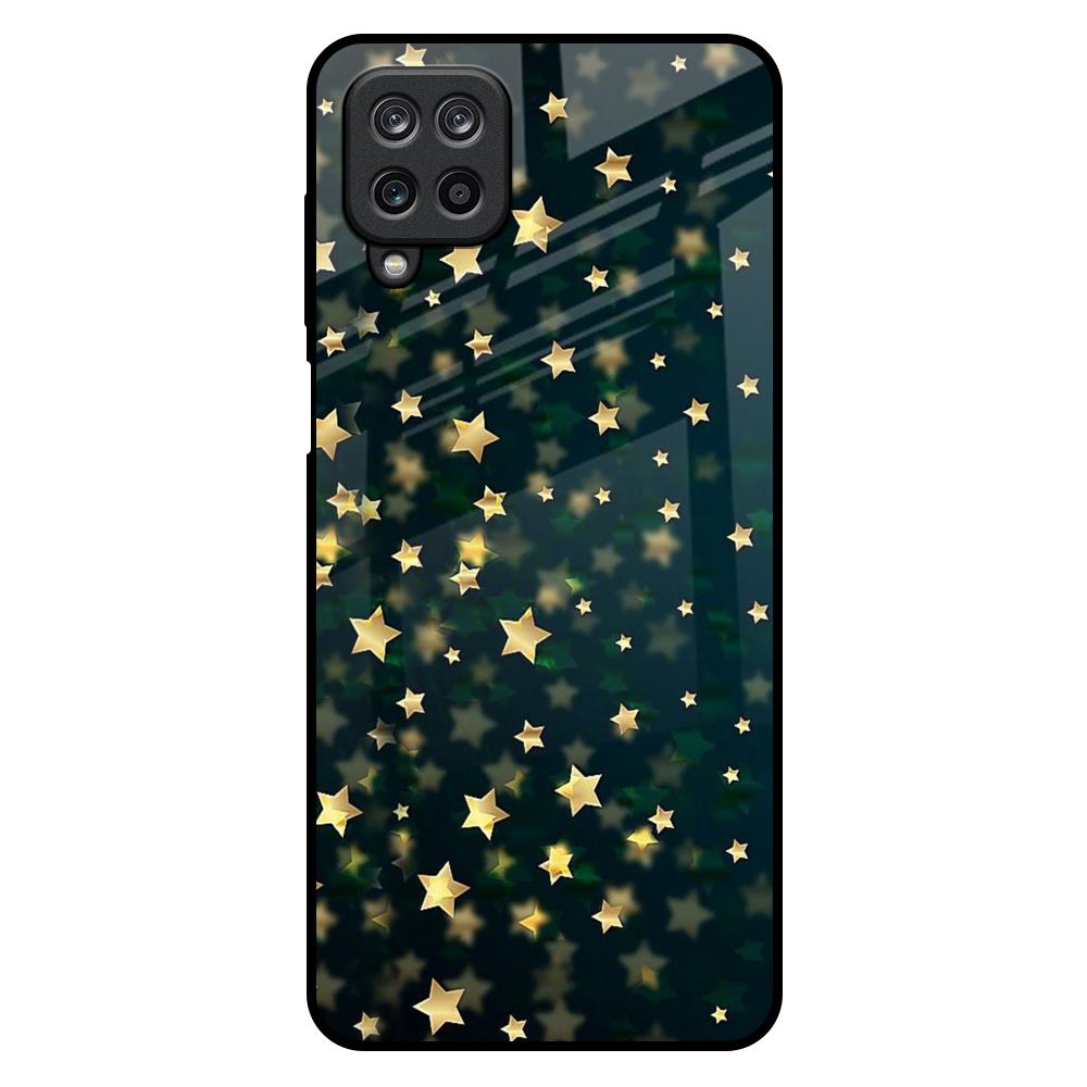 Dazzling Stars Samsung Galaxy M12 Glass Back Cover Online