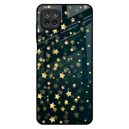 Dazzling Stars Samsung Galaxy M12 Glass Back Cover Online