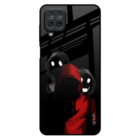 Shadow Character Samsung Galaxy M12 Glass Back Cover Online