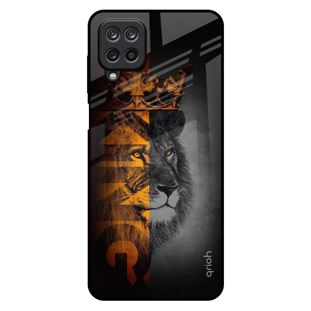 King Of Forest Samsung Galaxy M12 Glass Back Cover Online