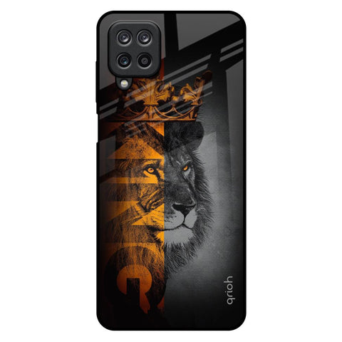 King Of Forest Samsung Galaxy M12 Glass Back Cover Online