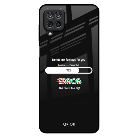 Error Samsung Galaxy M12 Glass Back Cover Online