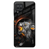 Aggressive Lion Samsung Galaxy M12 Glass Back Cover Online