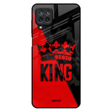 I Am A King Samsung Galaxy M12 Glass Back Cover Online
