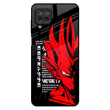 Red Vegeta Samsung Galaxy M12 Glass Back Cover Online