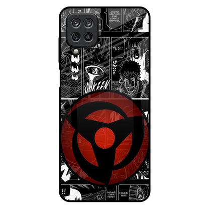 Sharingan Samsung Galaxy M12 Glass Back Cover Online