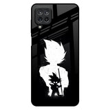 Monochrome Goku Samsung Galaxy M12 Glass Back Cover Online