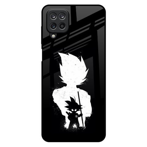 Monochrome Goku Samsung Galaxy M12 Glass Back Cover Online
