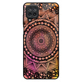 Floral Mandala Samsung Galaxy M12 Glass Back Cover Online