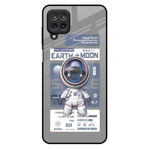 Space Flight Pass Samsung Galaxy M12 Glass Back Cover Online