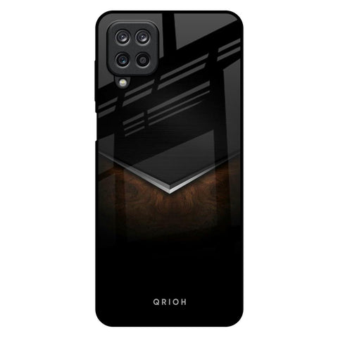 Dark Walnut Samsung Galaxy M12 Glass Back Cover Online