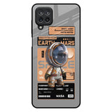 Space Ticket Samsung Galaxy M12 Glass Back Cover Online