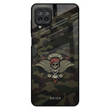 Army Warrior Samsung Galaxy M12 Glass Back Cover Online