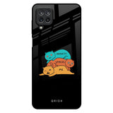 Anxiety Stress Samsung Galaxy M12 Glass Back Cover Online