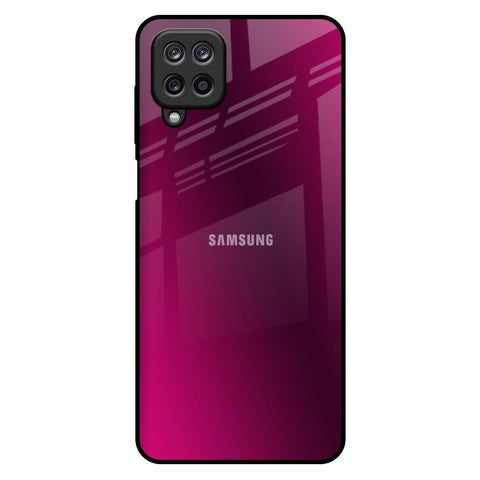 Pink Burst Samsung Galaxy M12 Glass Back Cover Online