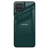 Olive Samsung Galaxy M12 Glass Back Cover Online