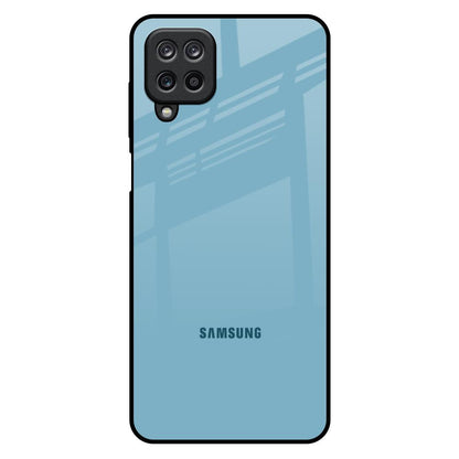 Sapphire Samsung Galaxy M12 Glass Back Cover Online