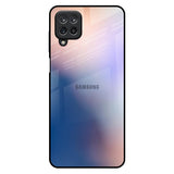 Blue Mauve Gradient Samsung Galaxy M12 Glass Back Cover Online