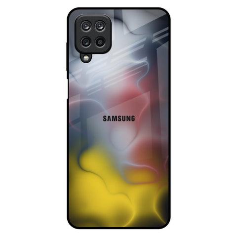 Colorful Smoke Samsung Galaxy M12 Glass Back Cover Online