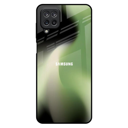 Green Tornado Samsung Galaxy M12 Glass Back Cover Online