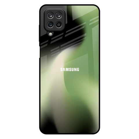 Green Tornado Samsung Galaxy M12 Glass Back Cover Online