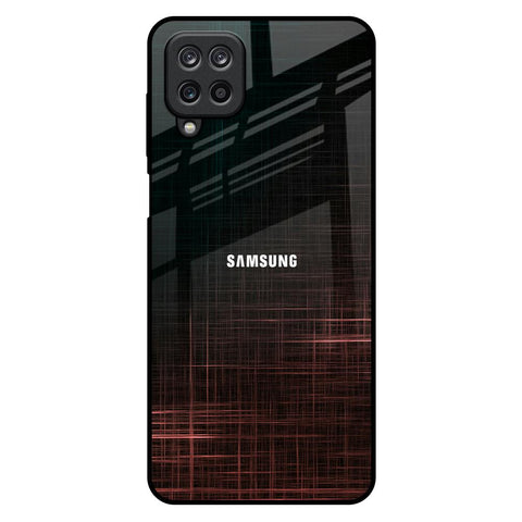 Wooden Mat Samsung Galaxy M12 Glass Back Cover Online