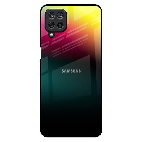 Sunland Gradient Samsung Galaxy M12 Glass Back Cover Online