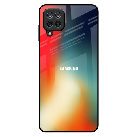Tri Light Samsung Galaxy M12 Glass Back Cover Online