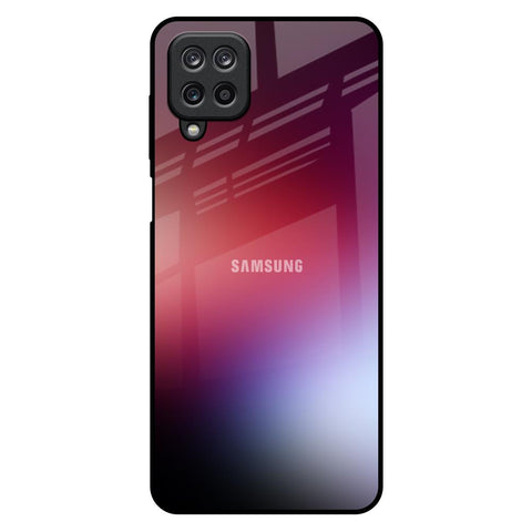 Gaussian Red Samsung Galaxy M12 Glass Back Cover Online