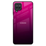 Purple Ombre Pattern Samsung Galaxy M12 Glass Back Cover Online