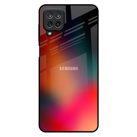 Playful Gradient Samsung Galaxy M12 Glass Back Cover Online