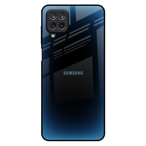 Blue Dynamic Samsung Galaxy M12 Glass Back Cover Online