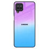 Unicorn Pattern Samsung Galaxy M12 Glass Back Cover Online