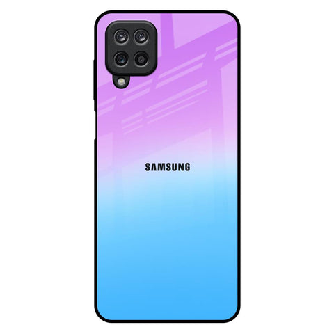 Unicorn Pattern Samsung Galaxy M12 Glass Back Cover Online