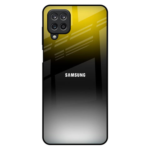 Yellow Shadow Samsung Galaxy M12 Glass Back Cover Online