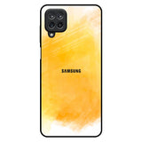 Rustic Orange Samsung Galaxy M12 Glass Back Cover Online