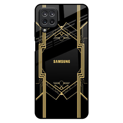 Sacred Logo Samsung Galaxy M12 Glass Back Cover Online
