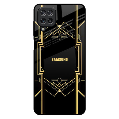 Sacred Logo Samsung Galaxy M12 Glass Back Cover Online
