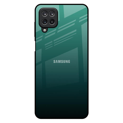 Palm Green Samsung Galaxy M12 Glass Back Cover Online