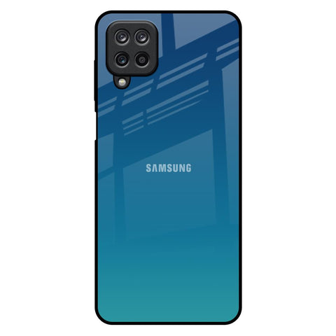Celestial Blue Samsung Galaxy M12 Glass Back Cover Online